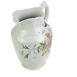 77600 ŚLICZNY CERAMICZNY DZBAN BRATKI MAKI I MOTYL Z ZESTAWU UWALNIANEGO (2).jpg