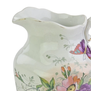77600 ŚLICZNY CERAMICZNY DZBAN BRATKI MAKI I MOTYL Z ZESTAWU UWALNIANEGO (5).jpg