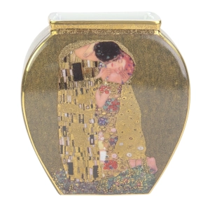 77613 GOEBEL WAZON Z REPRODUKCJĄ OBRAZÓW GUSTAVA KLIMTA POCAŁUNEK (2).jpg