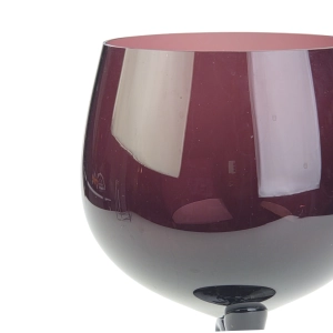 77618 KROSNO MAKORA BAKŁAŻANOWE SZKŁO ARTYSTYCZNE WAZON DUŻY GIGANT 23.7 CM (5).jpg