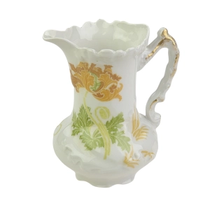 77644 LIMOGES A. LANTERNIER SECESJA ŚLICZNY MLECZNIK POMARAŃCZOWE KWIATY (2).jpg