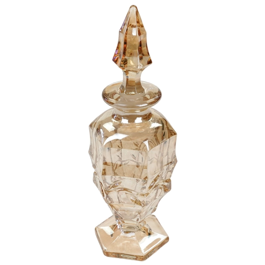 53389 CARNIVAL GLASS RINDSKOPF IRYZOWANA KARAFKA NA PERFUMY (1).jpg