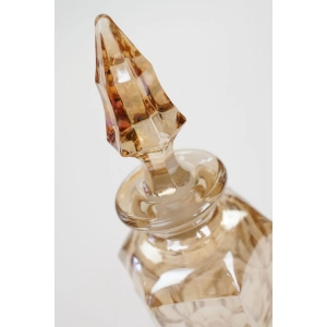 53389 CARNIVAL GLASS RINDSKOPF IRYZOWANA KARAFKA NA PERFUMY (3).JPG