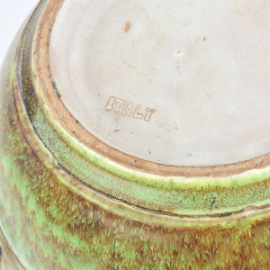 77649 WŁOCHY STARA CERAMICZNA DONICA OSŁONKA NA DONICZKĘ Z USZAMI (9).jpg