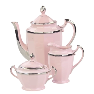 77721 CHODOV GRANIASTY SERWIS DO KAWY 6 OSÓB Z RÓŻOWEJ PORCELANY CUDEŃKO SREBRZENIA (7).jpg