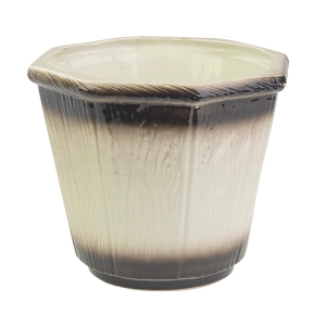 77737 WŁOCHY BASSANO CERAMICZNA PIĘKNA DONICA OSŁONKA NA DONICZKĘ ŻARDINIERA PLASTYCZNE RÓŻE (4).jpg