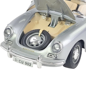 77746 PORSCHE 356B CABRIO '1961 SREBRNY 118 BBURAGO (7).jpg