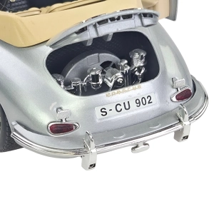 77746 PORSCHE 356B CABRIO '1961 SREBRNY 118 BBURAGO (9).jpg