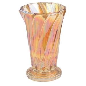 77775 CARNIVAL GLASS IRYZOWANY WAZON (2).jpg