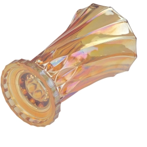 77775 CARNIVAL GLASS IRYZOWANY WAZON (10).jpg