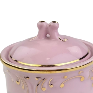 77804 STRUŽNA POJEMNIK MAŁE PUZDERKO Z RÓŻOWEJ PORCELANY W RÓŻYCZKI (3).jpg
