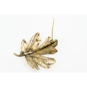 77858 FLORA DANICA VINTAGE TILIA BROSZA LIŚĆ WAGA 11,2 G (3).jpg