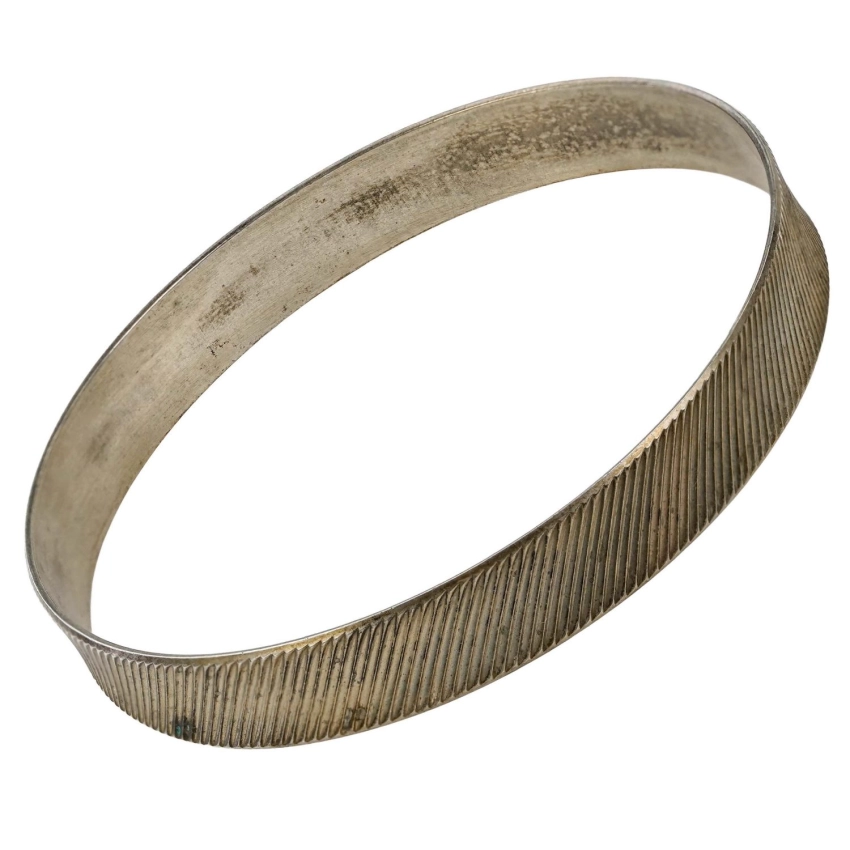 77880 WARMET SREBRO BRANSOLETKA KÓŁKO W PRĄŻKI WAGA 14,6 G PR. 3 (1).jpg