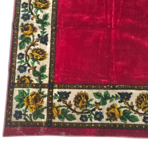 77896 SECESJA OBRUS KILIM GOBELIN W RÓŻE SACHS 146 X 142 CM (2).jpg