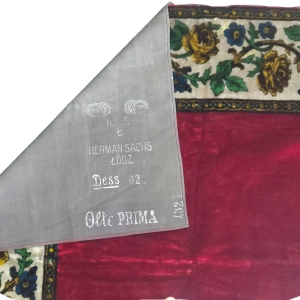 77896 SECESJA OBRUS KILIM GOBELIN W RÓŻE SACHS 146 X 142 CM (6).jpg