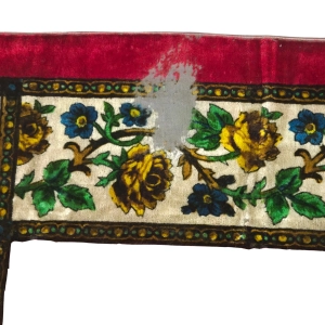 77896 SECESJA OBRUS KILIM GOBELIN W RÓŻE SACHS 146 X 142 CM (8).jpg