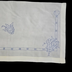 77898 STARA NOSTALGICZNA MAKATKA RĘCZNIE WYSZYWANA 92 X 50 CM (2).jpg