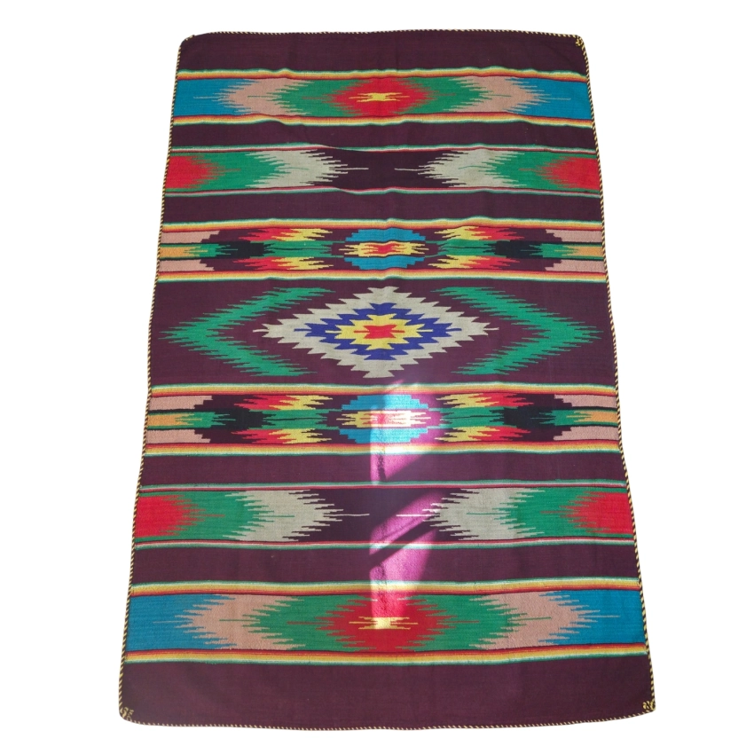 77902 WEŁNIANY KILIM KAPA TAPISERIA ART-DECO 203 X 128 CM (1).jpg