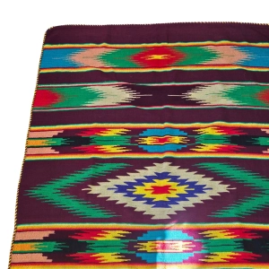 77902 WEŁNIANY KILIM KAPA TAPISERIA ART-DECO 203 X 128 CM (3).jpg