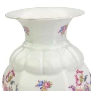 77956 ROSENTHAL ELEGANCKI WAZON BIEL KOLOROWE KWIATY I ZŁOCENIA (5).jpg