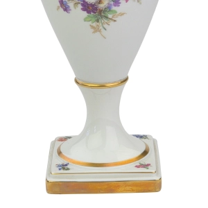 77974 ALKA KUNST CUDOWNY WAZON AMFORA Z ŁABĘDZIAMI W KWIATY 28,5 cm (10).jpg