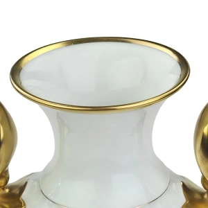77975 ALKA KUNST CUDOWNY WAZON AMFORA Z ŁABĘDZIAMI W KWIATY 23,7 cm (5).jpg