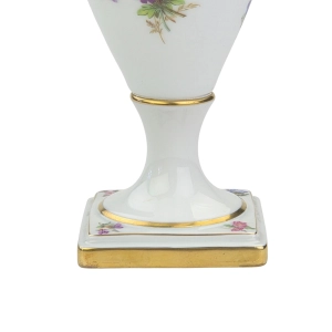 77975 ALKA KUNST CUDOWNY WAZON AMFORA Z ŁABĘDZIAMI W KWIATY 23,7 cm (9).jpg