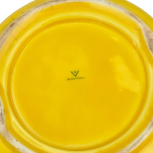 78004 GOEBEL CERAMICZNY ŻÓŁTY POJEMNIK NA MIÓD W KSZTAŁCIE ULA Z PSZCZÓŁKAMI Z ŁYŻECZKĄ (10).jpg