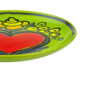 78006 DUŻA CERAMICZNA PATERA SERCE I KWIATY W STYLU LUDOWYM (6).jpg