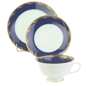 78062 ROSENTHAL AIDA BIEL KOBALT I ZŁOCENIA ŚNIADANIÓWKA (10).jpg