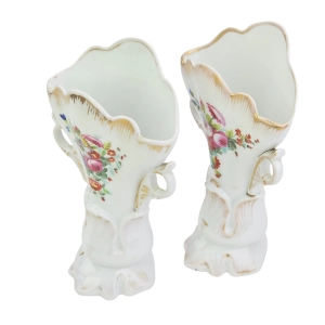 78065 BIEDERMEIER PARA PIĘKNYCH RĘCZNIE MALOWANYCH WAZONÓW (4).jpg