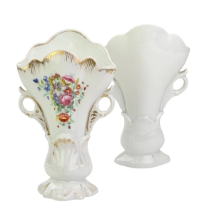 78065 BIEDERMEIER PARA PIĘKNYCH RĘCZNIE MALOWANYCH WAZONÓW (6).jpg