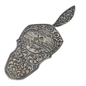 78106 PAKO ZILVER ŚLICZNA ŁOPATKA DO CIAST TORTÓW Z WIATRAKIEM BOGATO ZDOBIONA (5).jpg