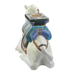 78139 DUŻY CERAMICZNY BARWNY WIELBŁĄD POSTUMENT POD KWIATY (4).jpg