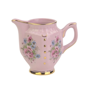 78148 CHODOV GRANIASTY MLECZNIK Z RÓŻOWEJ PORCELANY BUKIETY KWIATÓW (2).jpg