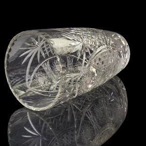 78172 OGROMNY KRYSZTAŁOWY WAZON W GWIAZDY I PALMETY PONAD 30 CM (19).jpg