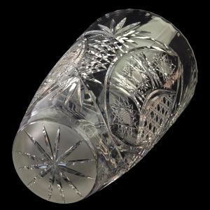 78172 OGROMNY KRYSZTAŁOWY WAZON W GWIAZDY I PALMETY PONAD 30 CM (21).jpg