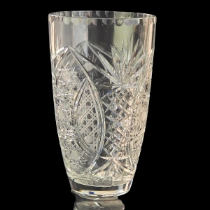 78172 OGROMNY KRYSZTAŁOWY WAZON W GWIAZDY I PALMETY PONAD 30 CM (25).jpg