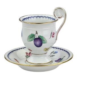 78185 RICHARD GINORI ŚLICZNA ELEGANCKA FILIŻANKA DO MOKKI ZE SPODKIEM OWOCE (2).jpg