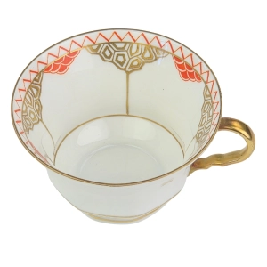 78191 EDELSTEIN BEATE GRANIASTA POMARAŃCZOWO-ZŁOTA ŚNIADANIÓWKA ART-DECO (17).jpg