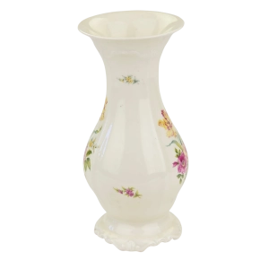 78196 ROSENTHAL POMPADOUR KOŚĆ SŁONIOWA KOLOROWE KWIATY I RELIEFY WAZON (3).png