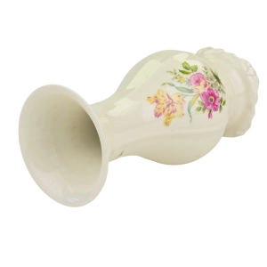 78196 ROSENTHAL POMPADOUR KOŚĆ SŁONIOWA KOLOROWE KWIATY I RELIEFY WAZON (7).png