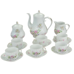 78263 LIMOGES THARAUD SERWIS DO KAWY DLA 6 OSÓB PASTELOWE KWIATY (3).jpg