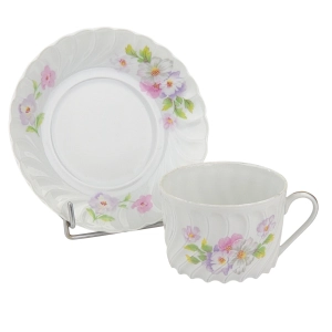 78263 LIMOGES THARAUD SERWIS DO KAWY DLA 6 OSÓB PASTELOWE KWIATY (16).jpg