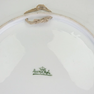 78304 ROSENTHAL PIĘKNA PATERA Z PODOBIZNĄ NIEWIASTY Z NUTAMI W WIEŃCU LAUROWYM (8).jpg