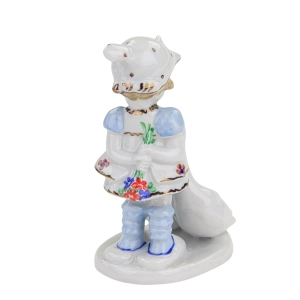 78306 BYTOM DIKOLENKO FIGURA DZIEWCZYNKI Z GĄSKAMI BARWNA RZADSZA (5).jpg