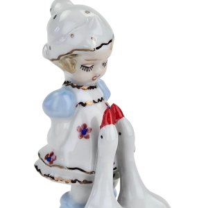 78306 BYTOM DIKOLENKO FIGURA DZIEWCZYNKI Z GĄSKAMI BARWNA RZADSZA (6).jpg