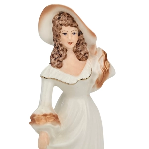 78315 JEZELA DAMA W KAPELUSZU RĘCZNIE MALOWANA FIGURKA RZADKA MALATURA (5).jpg