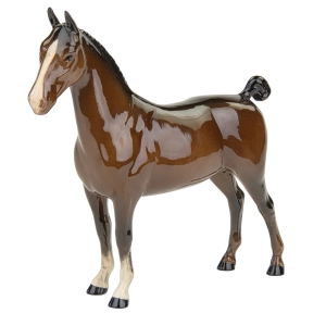 BESWICK DUŻA FIGURA KONIA RĘCZNIE MALOWANA Z LAT 50-TYCH