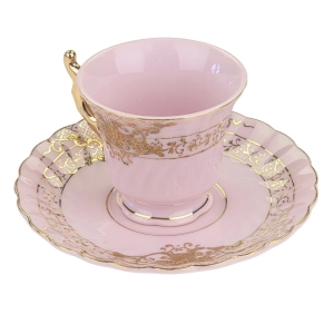 78363 ŚLICZNA MOKKA ZE SPODKIEM Z RÓŻOWEJ PORCELANY GOLDRELIEFY (3).jpg